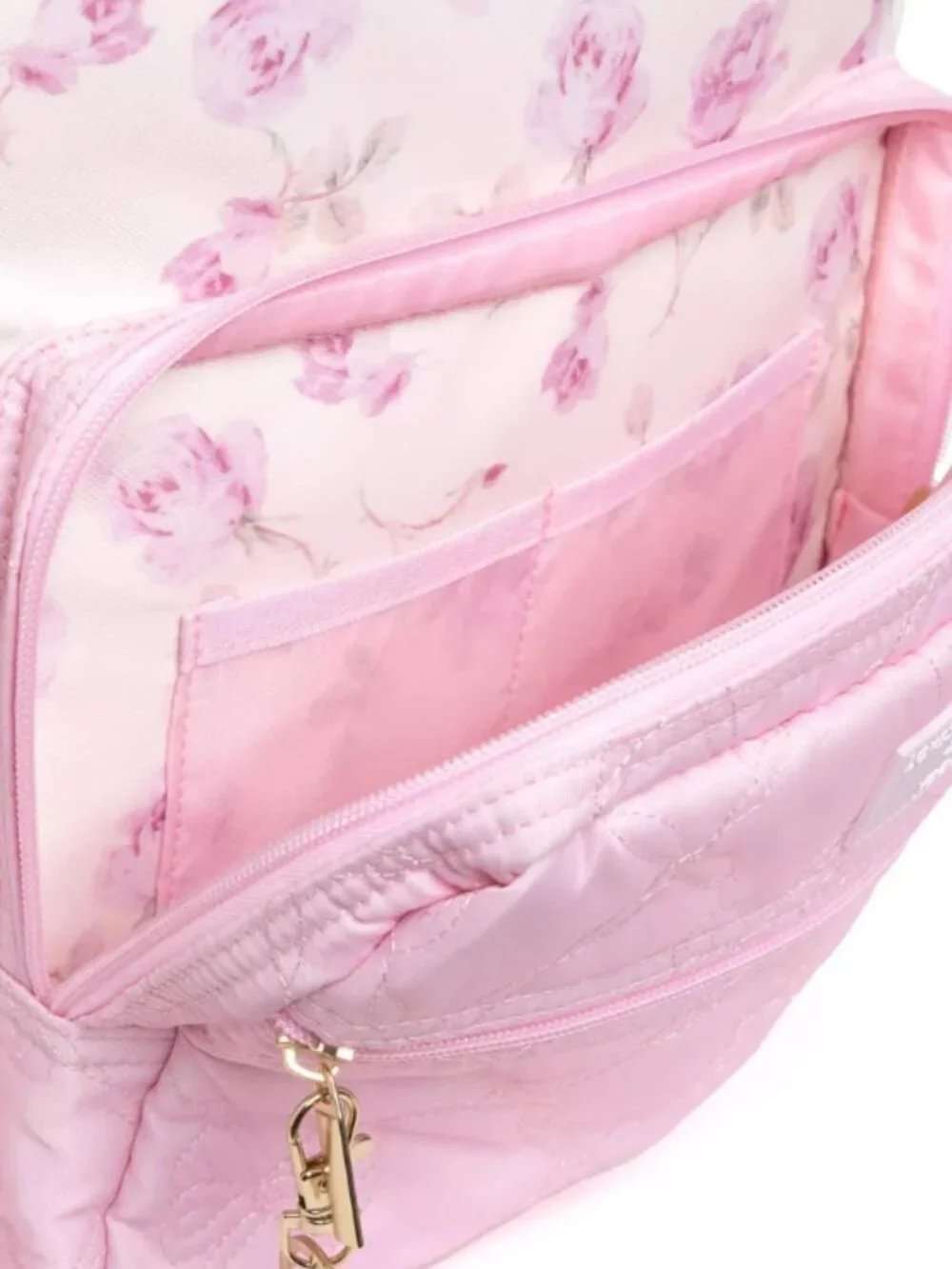 LoveShackFancy x Target - Yoobi Ribbon Rosa Backpack Sterling Dusk